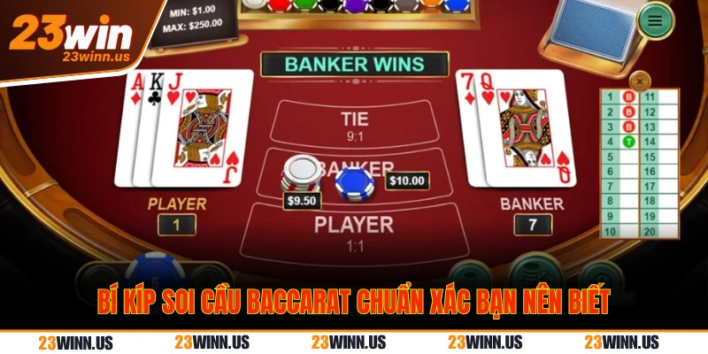 Bí kíp soi cầu Baccarat 