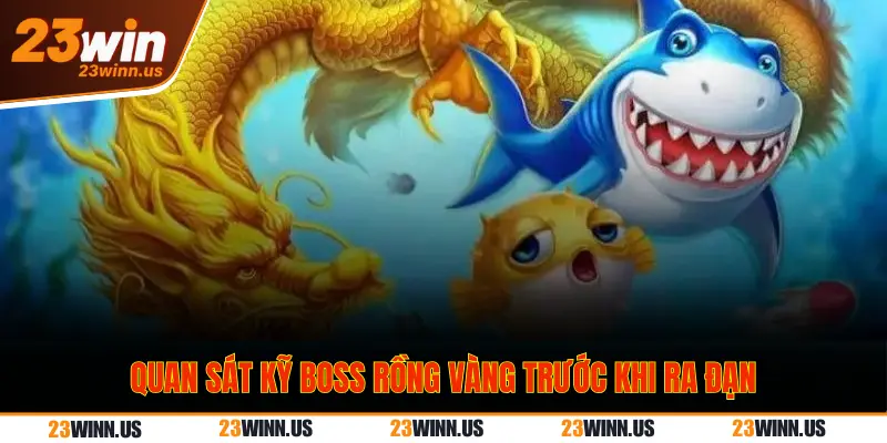Chiến thuật săn boss rồng vàng tại 23win cực chuẩn 2 chiến thuật săn bắn cá 23 Win
