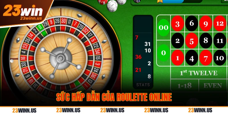 Roulette Online - Giải mã thuật toán tại casino 23WIN 1 Roulette online